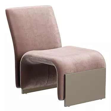 Sancal Diwan: Luxurious Armchair for Modern Spaces 3D model image 1 