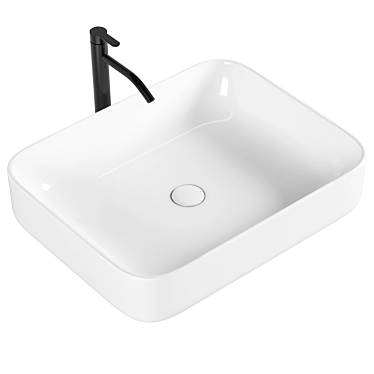 BelBagno Ceramic Overall Sink - BB1304 3D model image 1 