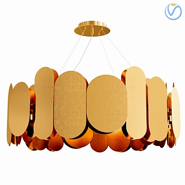 Innermost Panel Pendant Light 3D model image 1 