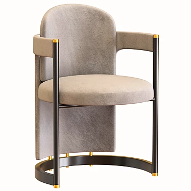 Elegant Orma Chair: Sophisticated Design 3D model image 1 