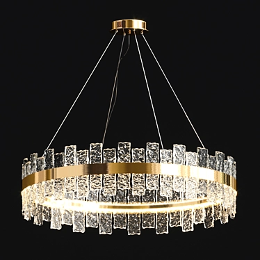 Elegant Illumination: Miramis Chandelier 3D model image 1 