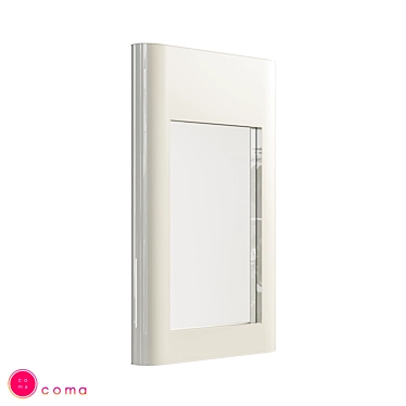 Title: Sleek Modern Mirror Set 3D model image 1 