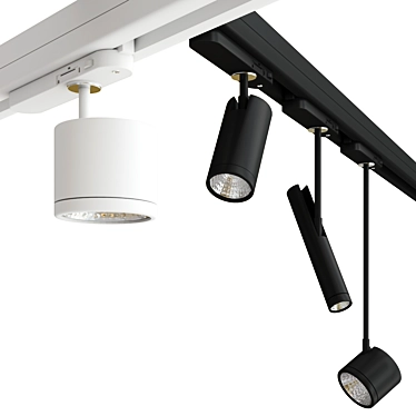 Sleek & Versatile: NEWTON TRACK 230 3D model image 1 