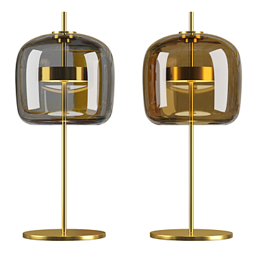 Italian Design Vistosi Jube Table Lamp 3D model image 1 