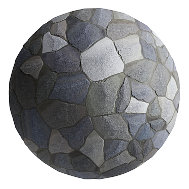 Stonewall Decor: Artisan Stone Material 3D model image 1 