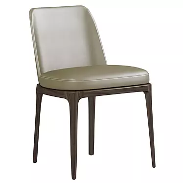 Poliform Grace Chair: Elegant and Modern Seating 3D model image 1 