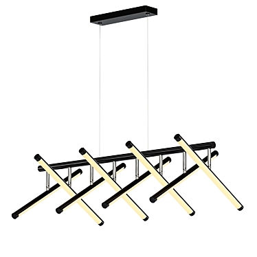Metrix 8: Modern Pendant Lighting 3D model image 1 