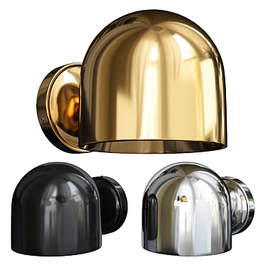 Dome LED Wall Sconce 3D model image 1 
