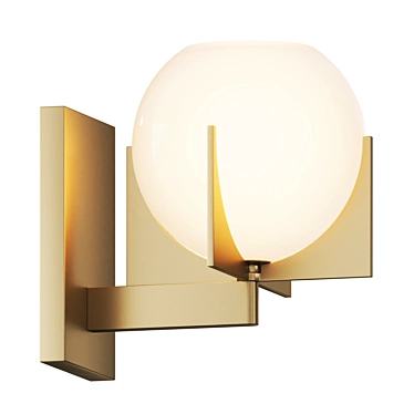 Feiss Abbott Sconce - Elegant Illumination 3D model image 1 