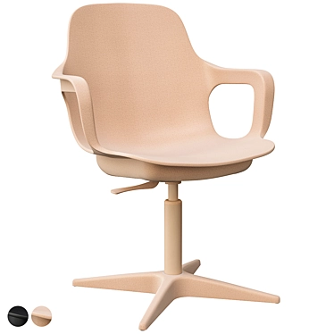 Modern Swivel Chair: Odger 3D model image 1 