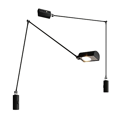 DAPHINE CILINDRO: Stylish LED Table Lamp by Lumina 3D model image 1 