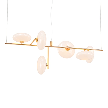 Modern Chic Pendant Lighting 3D model image 1 