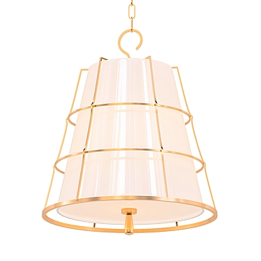 Elegant Vanessa Pendant Light 3D model image 1 