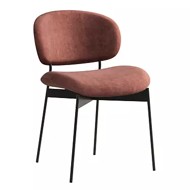 Sleek Modern Luz Chair 3D model image 1 