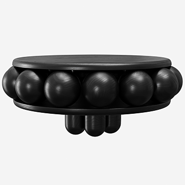 Designer Macaroon Coffee Table 3D model image 1 