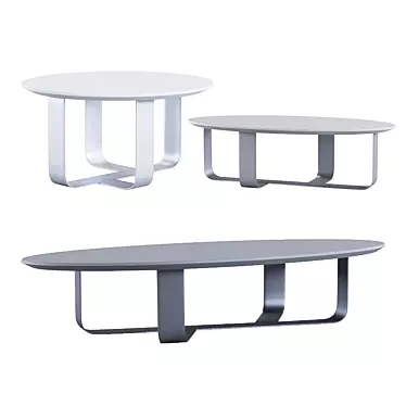BINO Coffee Table: Sleek, Modern Design 3D model image 1 