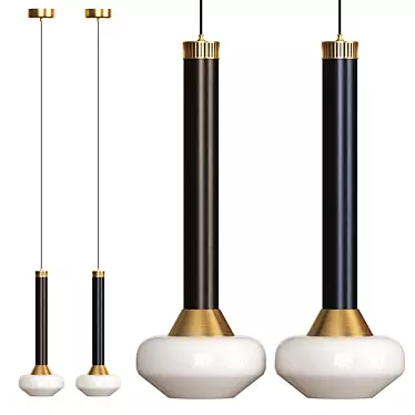 Stylish Stilnovo Pendant: Sleek & Modern 3D model image 1 