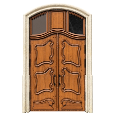 Classic Max 3D Door: 1800mm H-3350mm 3D model image 1 