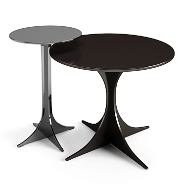 Sleek Minotti Anish Coffee Tables 3D model image 1 