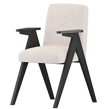 Elegant Eichholtz Dining Chair 3D model image 1 