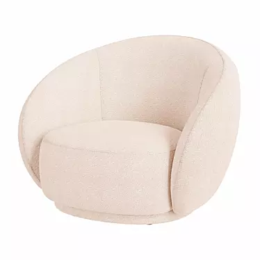 Julep: Stylish Armchair by Tacchini 3D model image 1 