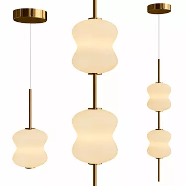 ALDA Modern Design Lamps 3D model image 1 