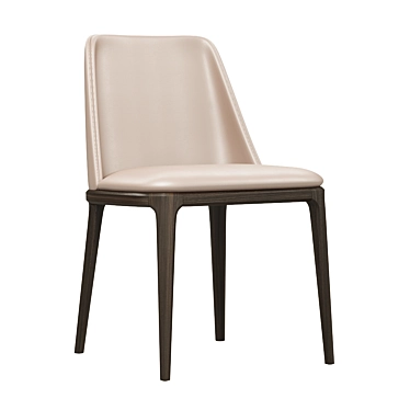 Elegant Grace Poliform Chair 3D model image 1 