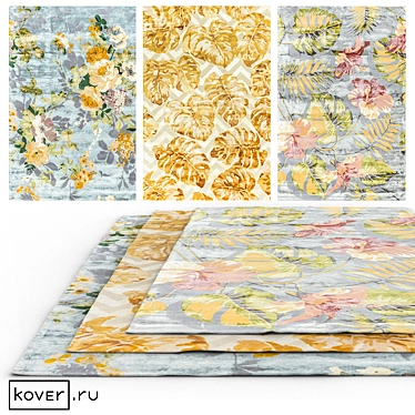 Floristry Art de Vivre Carpets | Kover.ru | Set1 3D model image 1 