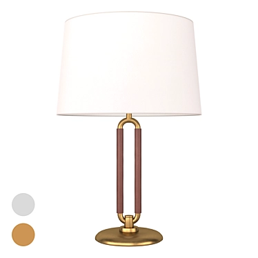 Elegant Ralph Lauren Table Lamp 3D model image 1 