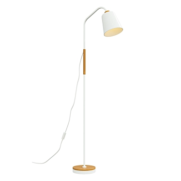 Sleek Ophelia Floor Lamp 3D model image 1 