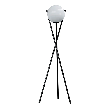 Eglo Salvezinas Floor Lamp 3D model image 1 