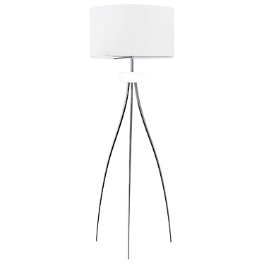 Elegant Mantra Floor Lamp 3D model image 1 