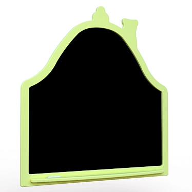 Enchanting Fairy House Slate Board 3D model image 1 