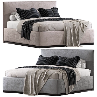 Luxury Dream Beds: Unbelievable Comfort 3D model image 1 
