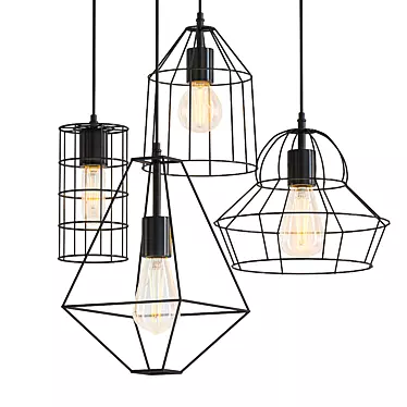 Customizable Lighting Fixtures 3D model image 1 