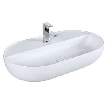 BelBagno BB1346 - Contemporary Style Countertop Sink 3D model image 1 