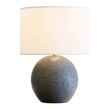 Modern Grey Table Lamp: Esphera 3D model image 1 