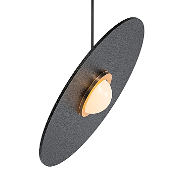 Terrazzo Pendant Lamp: Planet Design 3D model image 1 