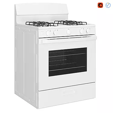 GE - 4 Burners Freestanding Gas Range