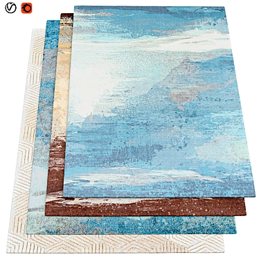 Luxury Collection | High-Quality Carpets 3D model image 1 