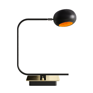 Bronzetto B'Tulip Table Lamp 3D model image 1 