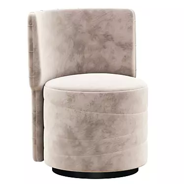 Modern Puf Armchair: Stylish Comfort for Every Space 3D model image 1 