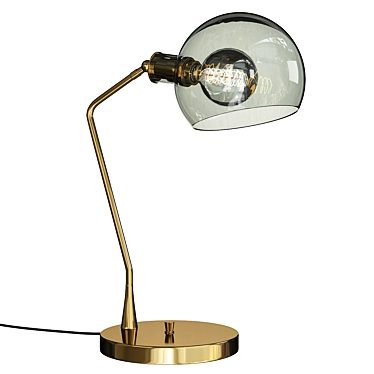Edendale Task Lamp: Vintage-inspired Design to Illuminate Your Space 3D model image 1 