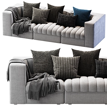 ARFLEX 9000 3-Seater Sofa 3D model image 1 