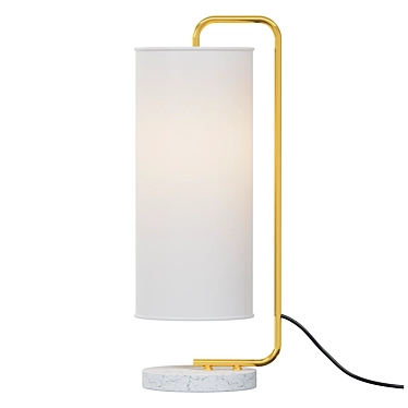 Oralee Cylinder Table Lamp 3D model image 1 