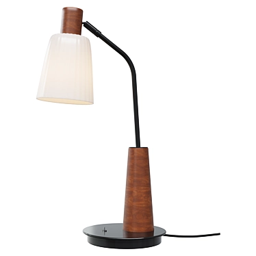 Shinola Metal Desk Lamp: Elegant Illumination 3D model image 1 