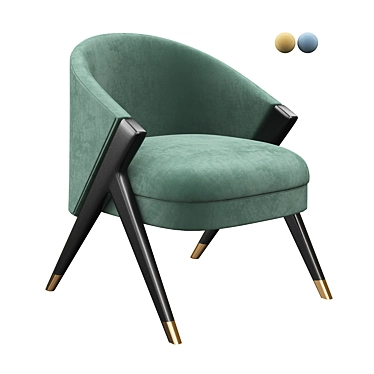 Sleek Chair Design by Wjj 3D model image 1 