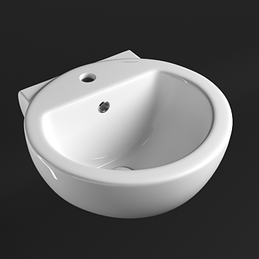 Sanita Luxe Art Pedestal Washbasin 3D model image 1 