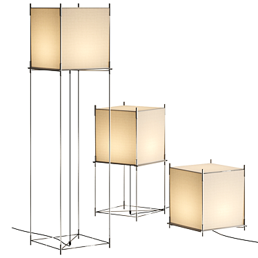 Minimalist Floor Lamp: Lotek Xs by Hollands Licht 3D model image 1 