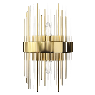 Odeon Light Ida Sconce: Elegant Illumination Solution 3D model image 1 